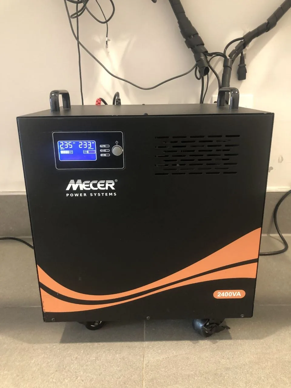 Mecer backup power system installation